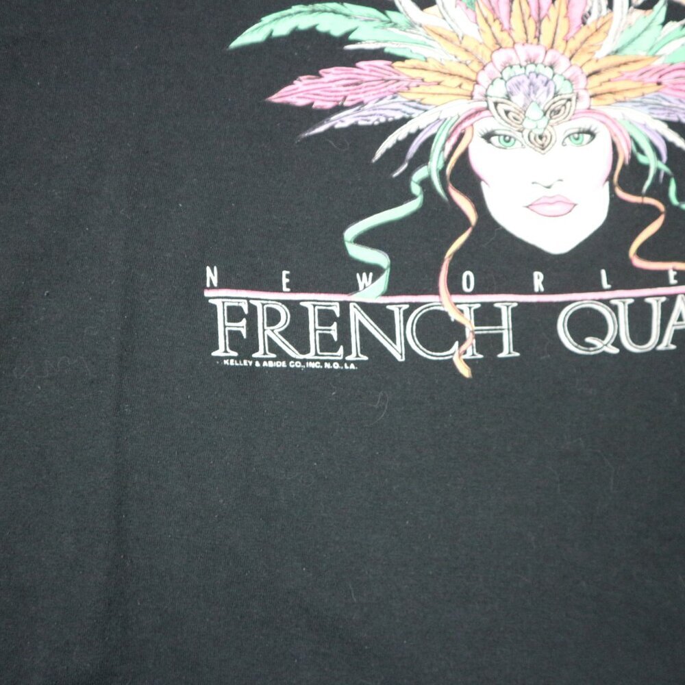 Vintage Single Stitch 90s New Orleans Mardi Gras Tee - Picture 5 of 6